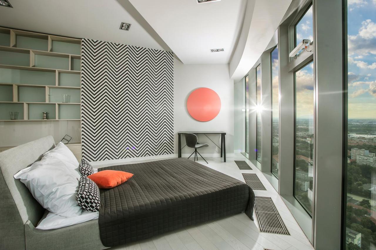 Apartamenty Sky Tower วรอตซวาฟ ภายนอก รูปภาพ