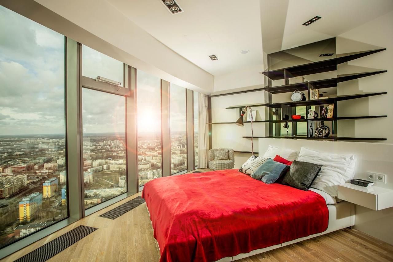 Apartamenty Sky Tower วรอตซวาฟ ภายนอก รูปภาพ